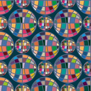 Renk seamless modeli ile işbirliği dünya küre.