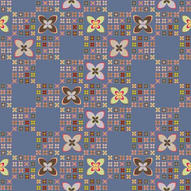 Çiçekler için arka plan ile yeni basit seamless modeli