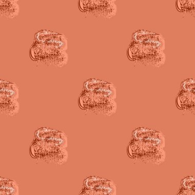 Bulutlar Dikişsiz desen şeklinde suluboya soyut leke.