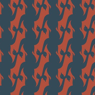 Kuğu renkli parlak seamless modeli