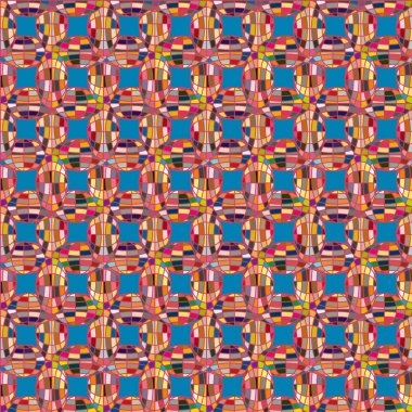 Renk seamless modeli ile işbirliği dünya küre.