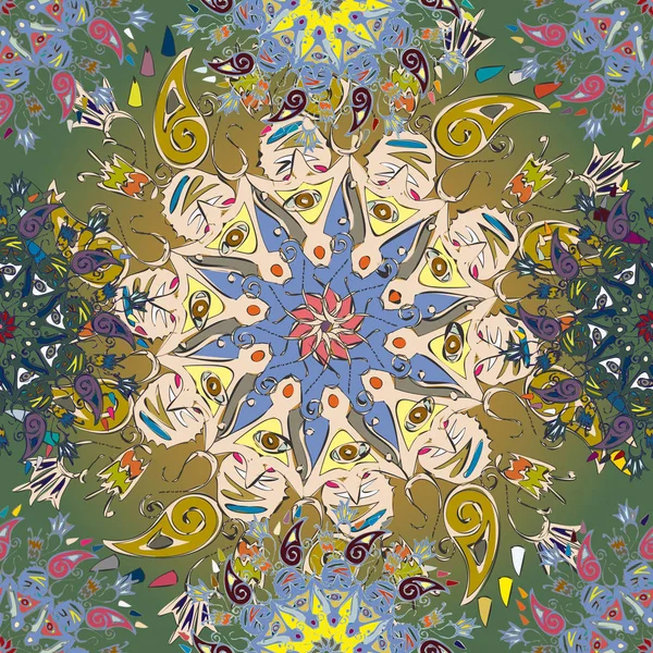 Arkaplan için soyut geometrik renkli desen. vektör illüstrasyonu 