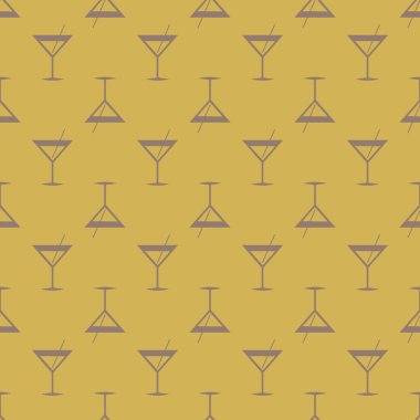 Tropikal kokteyl renkli seamless modeli