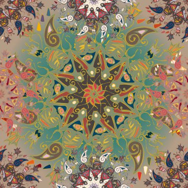 Arkaplan için soyut geometrik renkli desen. vektör illüstrasyonu 