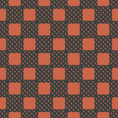 Soyut hasır geometrik seamless modeli. Vektör çizim 