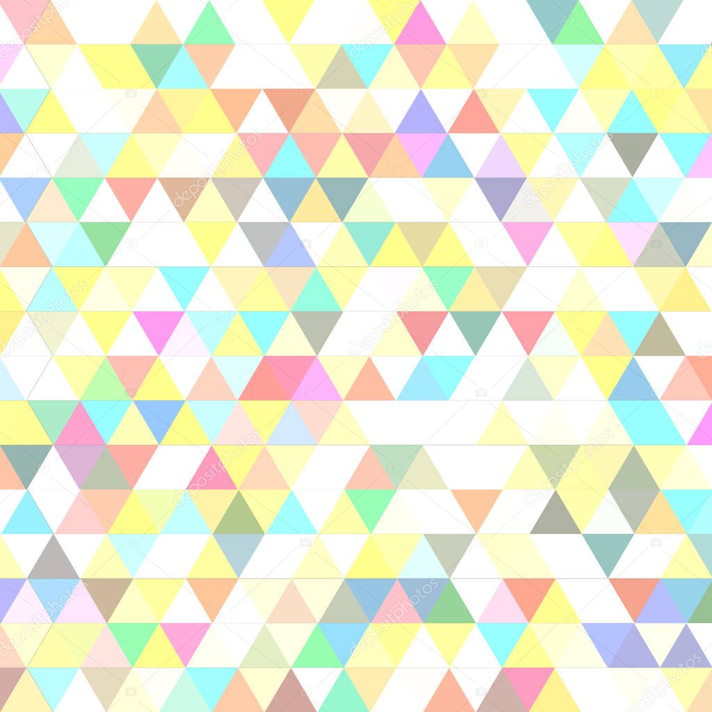 Abstract geometric colorful seamless pattern for background. 