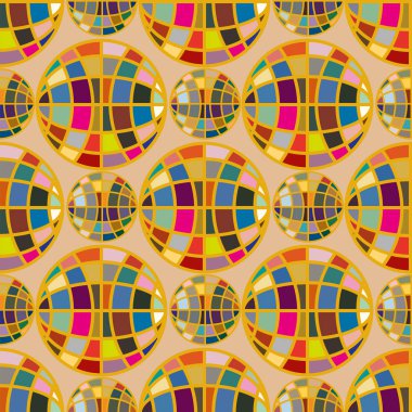 Renk seamless modeli ile işbirliği dünya küre.