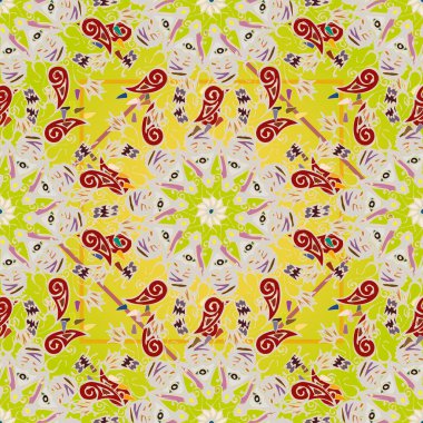 Arkaplan için soyut geometrik renkli desen. vektör illüstrasyonu 