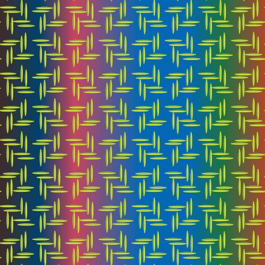 Metal ızgara Dikişsiz desen vektör çizim.