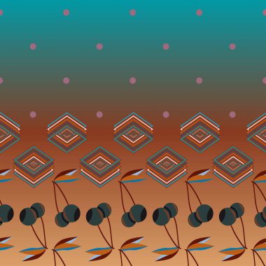 kiraz seamless modeli. Tekstil Ambalaj ve duvar kağıtları için iyi.