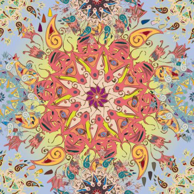 Arkaplan için soyut geometrik renkli desen. vektör illüstrasyonu 