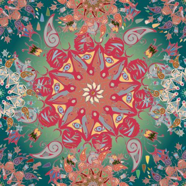 Arkaplan için soyut geometrik renkli desen. vektör illüstrasyonu 