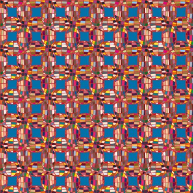 Renk seamless modeli ile işbirliği dünya küre.