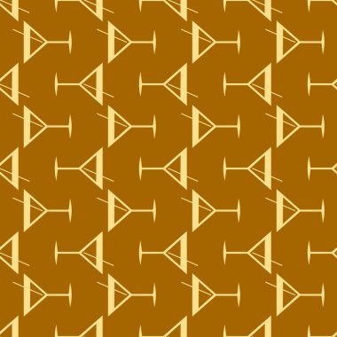 Tropik kokteyller renkli seamless modeli