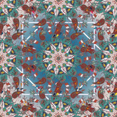 Arkaplan için soyut geometrik renkli desen. vektör illüstrasyonu 