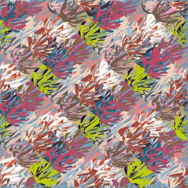 Soyut geometrik renkli seamless modeli, arka plan