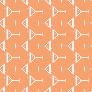 Tropik kokteyller renkli seamless modeli