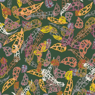 Tüyler, vektör çizim ile zemin 