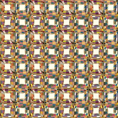 Renk seamless modeli ile işbirliği dünya küre.