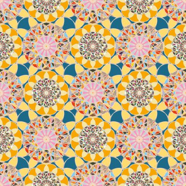  soyut geometrik Dikişsiz desen arka planı için