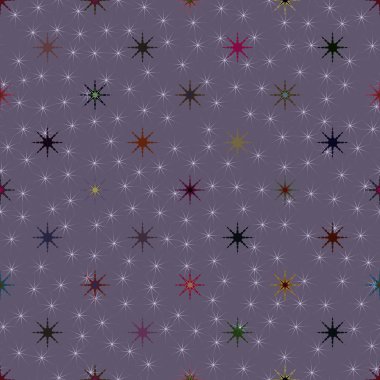 Arka plan için yıldız ile soyut geometrik renkli desen.