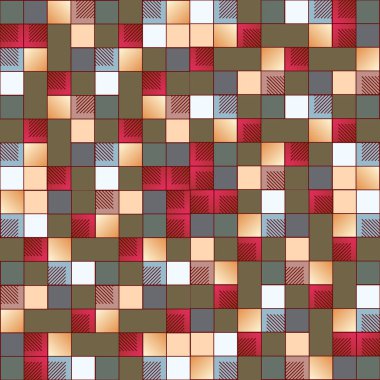 soyut geometrik renksiz desen