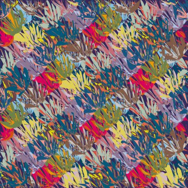 Soyut geometrik renkli seamless modeli, arka plan