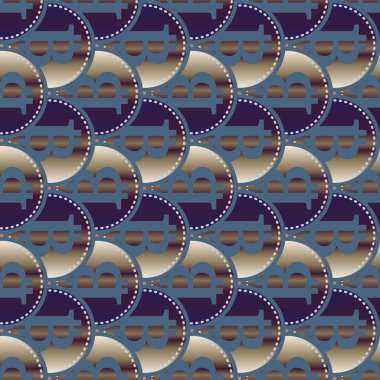 bitcoins parlak parlak pahalı sikkeleri ile Seamless modeli 