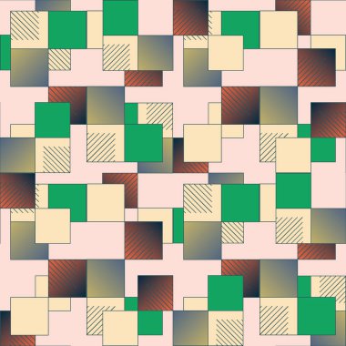 soyut geometrik renksiz desen