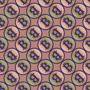 bitcoins parlak parlak pahalı sikkeleri ile Seamless modeli 