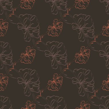 Çok renkli yay ve kurdeleler parlak seamless modeli.