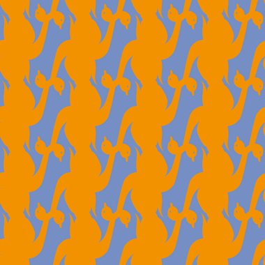 Kuğu renkli parlak seamless modeli