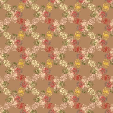 Soyut geometrik renkli seamless modeli, arka plan