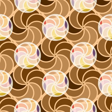 soyut geometrik renk desenli vektör çizimi