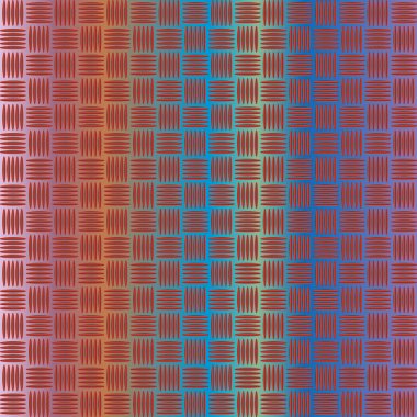 Oluklu Metal Dikişsiz desen vektör çizim.