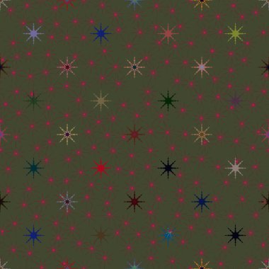 Arka plan için yıldız ile soyut geometrik renkli desen.