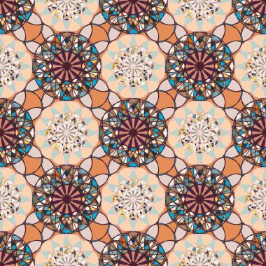  soyut geometrik Dikişsiz desen arka planı için