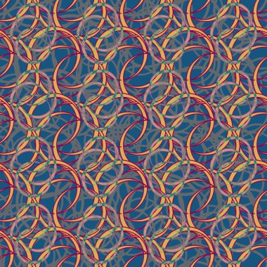 Soyut geometrik renkli seamless modeli, arka plan