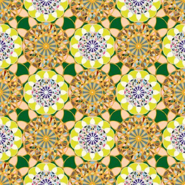  soyut geometrik Dikişsiz desen arka planı için