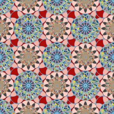  soyut geometrik Dikişsiz desen arka planı için