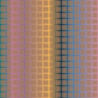 Oluklu Metal Dikişsiz desen vektör çizim.