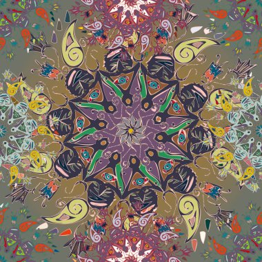 Arkaplan için soyut geometrik renkli desen. vektör illüstrasyonu 