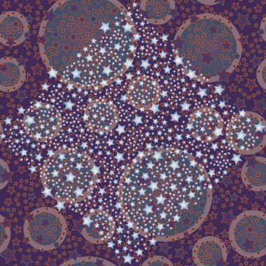 Arka plan için yıldız ile soyut geometrik renkli desen.