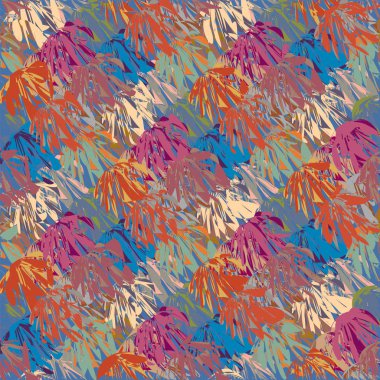 Soyut geometrik renkli seamless modeli, arka plan