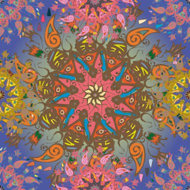 Arkaplan için soyut geometrik renkli desen. vektör illüstrasyonu 