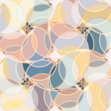 soyut geometrik renk desenli vektör çizimi