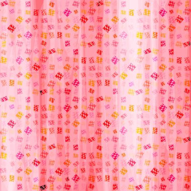 Çok renkli geometrik geleneksel seamless modeli, vektör çizim