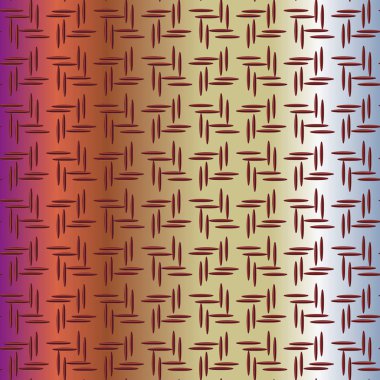 Oluklu Metal Dikişsiz desen vektör çizim.