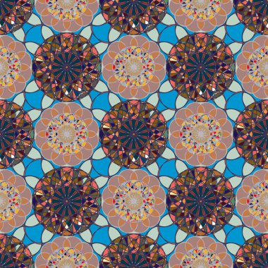  soyut geometrik Dikişsiz desen arka planı için