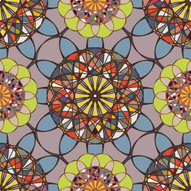  soyut geometrik Dikişsiz desen arka planı için